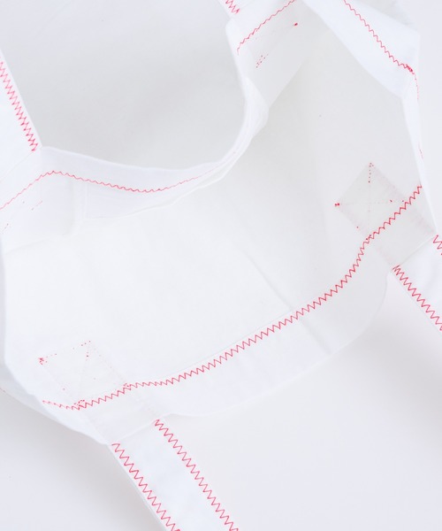 GIUNON（ジウノン）の「logo stitch tote bag / ロゴステッチトートバッグ（トートバッグ・レディース・ブラウン/ホワイト/ネイビー・FREE）」の11枚目の写真