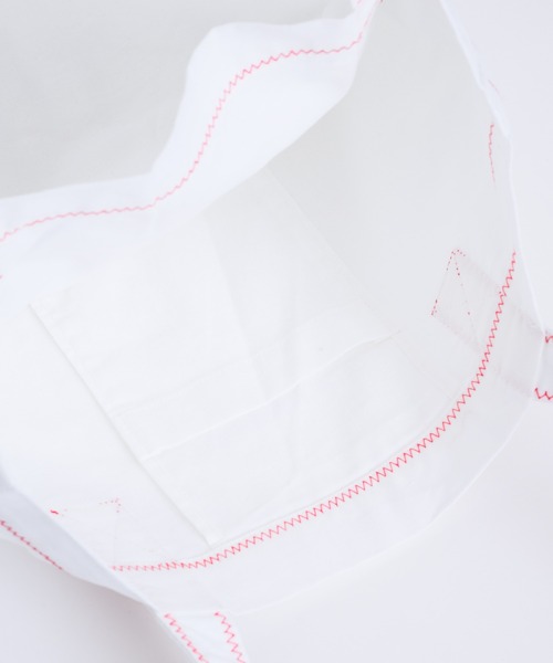 GIUNON（ジウノン）の「logo stitch tote bag / ロゴステッチトートバッグ（トートバッグ・レディース・ブラウン/ホワイト/ネイビー・FREE）」の12枚目の写真