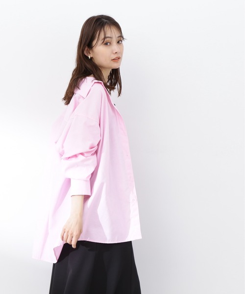 N.(N. Natural Beauty Basic)(エヌエヌナチュラルビューティーベーシック)の「◆シャンブレーシャツ(シャツ/ブラウス・レディース・ブラック/ブルー/ピンク・MEDIUM)」の19枚目の写真