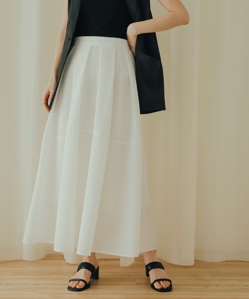 極美品エポカスカート⭐︎セルフォード⭐︎エブール⭐︎エストネーション⭐︎オブリ⭐︎アナイ HANAE MORI×CELFORDコラボ】バタフライフレアスカート（マキシ丈