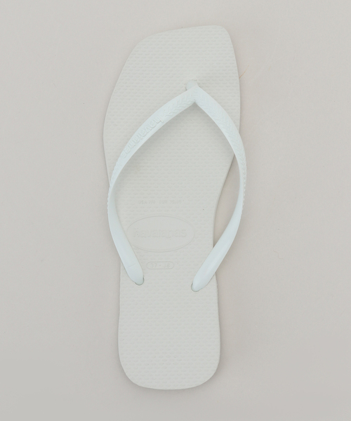 plage(プラージュ)の「【Havaianas/ハワイアナス】 SLIM SQUARE サンダル(サンダル・レディース・ホワイト/ブラック・22cm/23cm/24.5cm/25.5cm/27cm)」の10枚目の写真