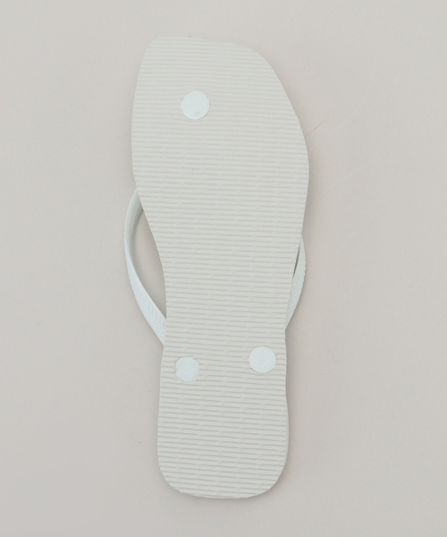 plage(プラージュ)の「【Havaianas/ハワイアナス】 SLIM SQUARE サンダル(サンダル・レディース・ホワイト/ブラック・22cm/23cm/24.5cm/25.5cm/27cm)」の11枚目の写真
