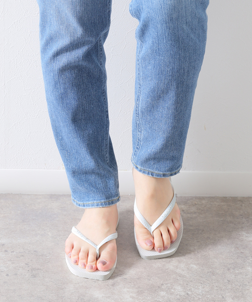 plage(プラージュ)の「【Havaianas/ハワイアナス】 SLIM SQUARE サンダル(サンダル・レディース・ホワイト/ブラック・22cm/23cm/24.5cm/25.5cm/27cm)」の18枚目の写真