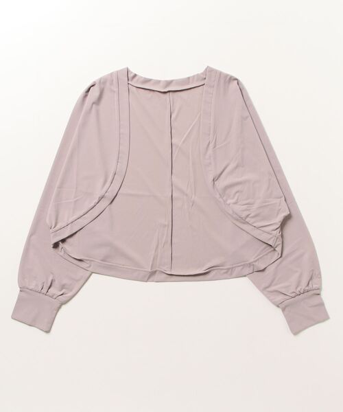 NERGY(ナージー)の「ナージージャパン NERGY ボレロ_(カーディガン/ボレロ・レディース・チャコールグレー/ベージュ・FREE)」の1枚目の写真