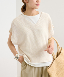 FRAMeWORK | コンパクトニットベスト(ベスト)