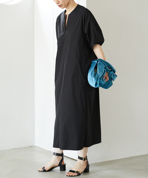 セール】【TICCA/ティッカ】キーネックワンピース（ワンピース