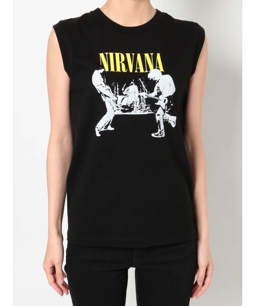 NIRVANA（ニルヴァーナ）の「【NIRVANA】フォトプリントタンク（タンクトップ・レディース・ブラック/ホワイト・FREE）」の12枚目の写真