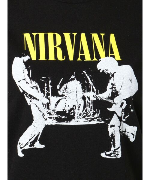 【boohoo】NIRVANA ライセンスプリントタンクトップ NIRVANA（ニルヴァーナ）の「【NIRVANA】フォトプリントタンク