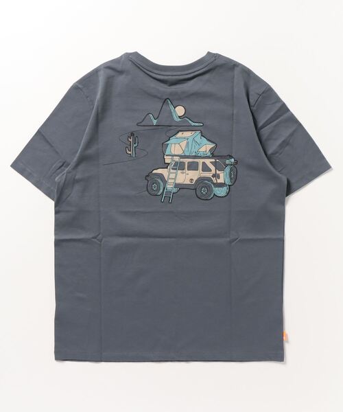 【Timberland】ラギッドバックプリントTシャツ ※送関込 Shibuya Is My Town オリジナルTシャツ（バックプリント