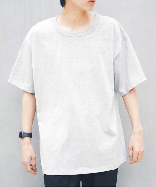 Champion（チャンピオン）の「【Champion/チャンピオン】T2102 Heritage 7oz. Jersey T-Shirt 　半袖　Tシャツ　ビッグシルエット（Tシャツ/カットソー・メンズ・ブラック/ヘザーグレー/ライトグレー/ホワイト/ネイビー・SMALL/MEDIUM/LARGE/XX-LARGE/X-LARGE）」の10枚目の写真