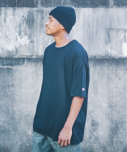 Champion（チャンピオン）の「【Champion/チャンピオン】T2102 Heritage 7oz. Jersey T-Shirt 　半袖　Tシャツ　ビッグシルエット（Tシャツ/カットソー・メンズ・ブラック/ヘザーグレー/ライトグレー/ホワイト/ネイビー・SMALL/MEDIUM/LARGE/XX-LARGE/X-LARGE）」の16枚目の写真