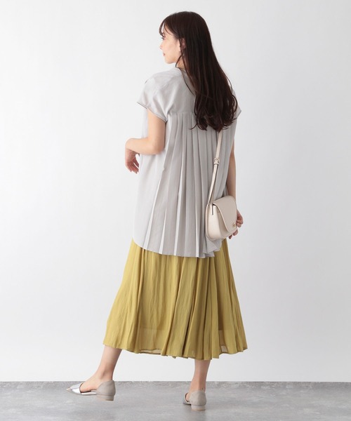 GLOBAL WORK（グローバルワーク）の「防シワサラサラプリーツ