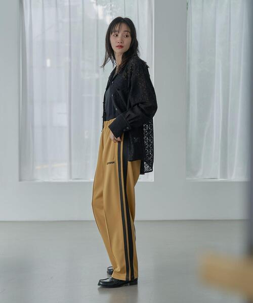 coen（コーエン）の「レース開襟シャツ（シャツ/ブラウス・レディース・ホワイト/ブラック/ベージュ・M/L）」の11枚目の写真