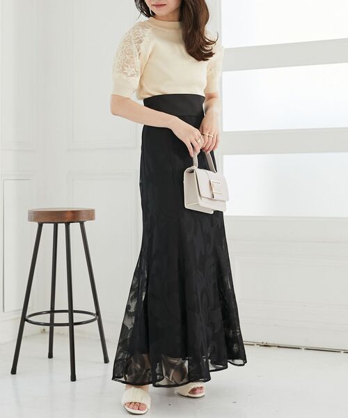 MAJESTIC LEGON(マジェスティックレゴン)の「【2023夏人気№1サンダル】シアーギャザーサンダル(サンダル・レディース・ブラック/アイボリー/ベージュ・SMALL/MEDIUM/LARGE/X-LARGE)」の6枚目の写真