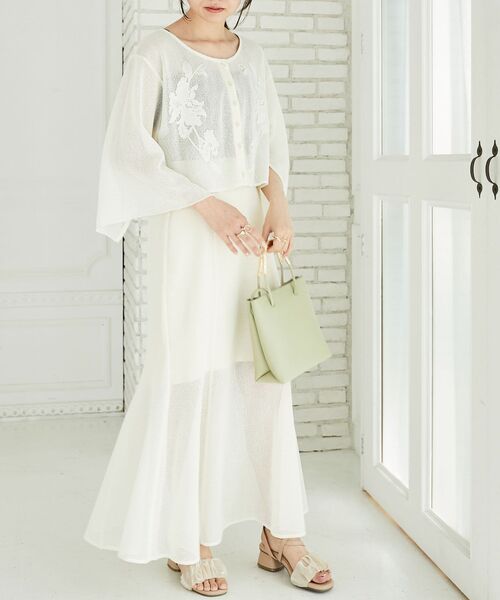 MAJESTIC LEGON(マジェスティックレゴン)の「【2023夏人気№1サンダル】シアーギャザーサンダル(サンダル・レディース・ブラック/アイボリー/ベージュ・SMALL/MEDIUM/LARGE/X-LARGE)」の10枚目の写真