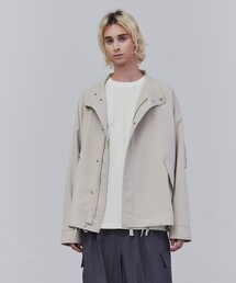 tk.TAKEO KIKUCHI（ティーケータケオキクチ）の「◆TRカルゼショートモッズブルゾン（ブルゾン・メンズ）」