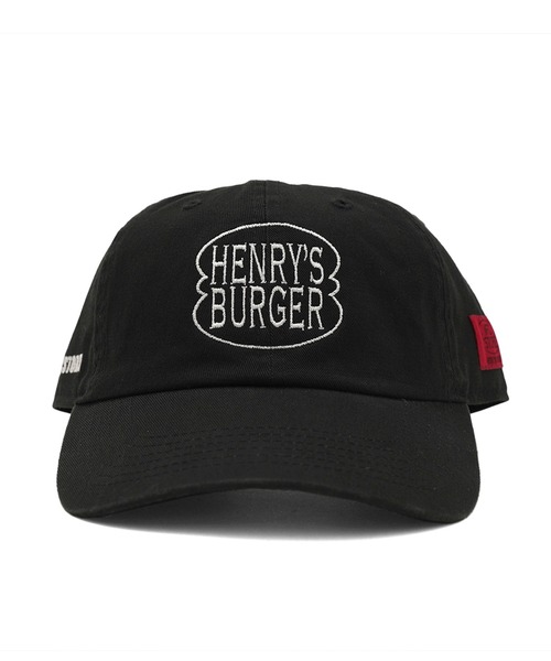 MFC STORE(エムエフシーストア)の「HENRY’S BURGER x MFC STORE CAP(キャップ・メンズ・レッド/ブラック・FREE)」の4枚目の写真