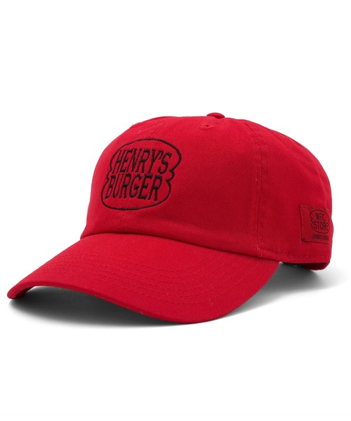 MFC STORE(エムエフシーストア)の「HENRY’S BURGER x MFC STORE CAP(キャップ・メンズ・レッド/ブラック・FREE)」の8枚目の写真