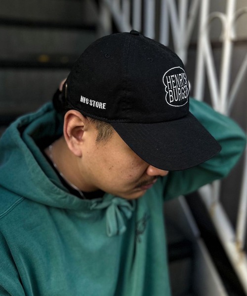 MFC STORE(エムエフシーストア)の「HENRY’S BURGER x MFC STORE CAP(キャップ・メンズ・レッド/ブラック・FREE)」の13枚目の写真