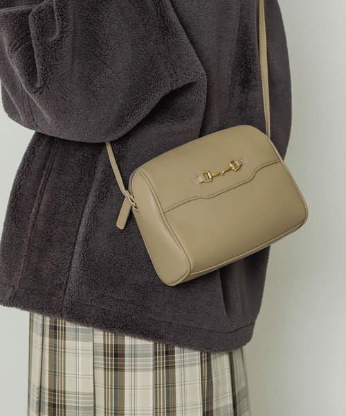 SENSE OF PLACE by URBAN RESEARCH（センスオブプレイスバイアーバンリサーチ）の「ビットショルダーバッグ（ショルダーバッグ・レディース・ブラック/モカ/グリーン・ONE）」の4枚目の写真