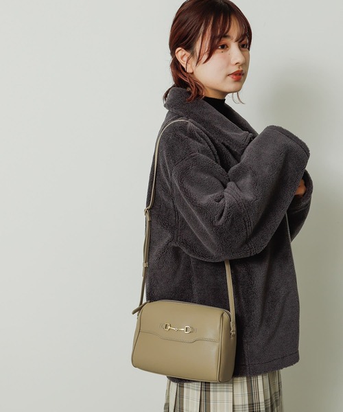 SENSE OF PLACE by URBAN RESEARCH（センスオブプレイスバイアーバンリサーチ）の「ビットショルダーバッグ（ショルダーバッグ・レディース・ブラック/モカ/グリーン・ONE）」の8枚目の写真