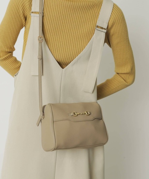 SENSE OF PLACE by URBAN RESEARCH（センスオブプレイスバイアーバンリサーチ）の「ビットショルダーバッグ（ショルダーバッグ・レディース・ブラック/モカ/グリーン・ONE）」の12枚目の写真