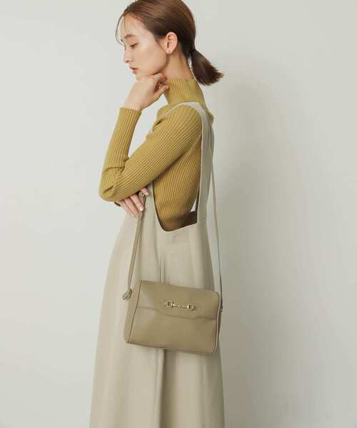 SENSE OF PLACE by URBAN RESEARCH（センスオブプレイスバイアーバンリサーチ）の「ビットショルダーバッグ（ショルダーバッグ・レディース・ブラック/モカ/グリーン・ONE）」の15枚目の写真