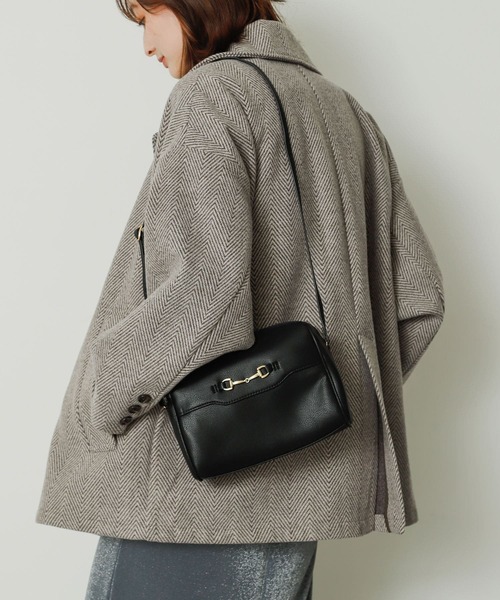 SENSE OF PLACE by URBAN RESEARCH（センスオブプレイスバイアーバンリサーチ）の「ビットショルダーバッグ（ショルダーバッグ・レディース・ブラック/モカ/グリーン・ONE）」の19枚目の写真