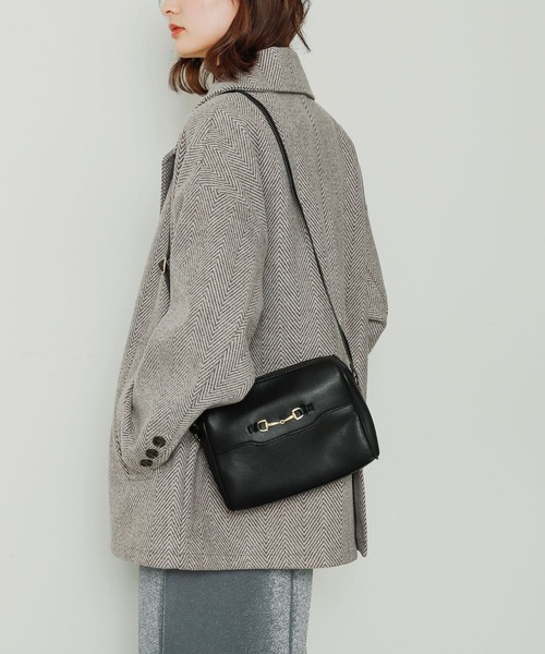 SENSE OF PLACE by URBAN RESEARCH（センスオブプレイスバイアーバンリサーチ）の「ビットショルダーバッグ（ショルダーバッグ・レディース・ブラック/モカ/グリーン・ONE）」の20枚目の写真