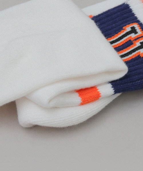 UNIVERSAL OVERALL（ユニバーサルオーバーオール）の「＜3足セット＞ 3P 底パイル カレッジロゴ クルーソックス（ソックス/靴下・メンズ・その他1/その他・FREE）」の7枚目の写真