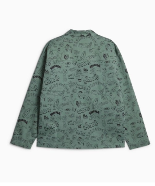 RIPNDIP（リップンディップ）の「PUMA×RIPNDIP/プーマ×リップンディップ/AOP TWILL SHIRTS（シャツ/ブラウス・メンズ・カーキ・L/XL/M/S）」の8枚目の写真