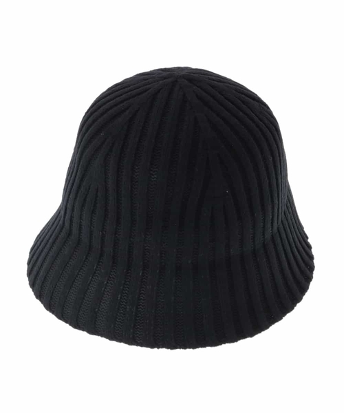 a.v.v（アーヴェヴェ）の「[KIDS]リブニットバケットハット（ハット・キッズ・アイボリー/ブラック・ONESIZE）」の5枚目の写真