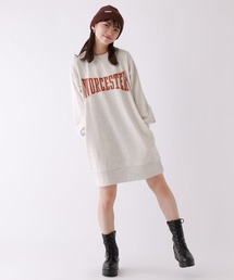 repipi armario（レピピ アルマリオ）の「ビンテージカレッジワンピース（ワンピース・キッズ）」