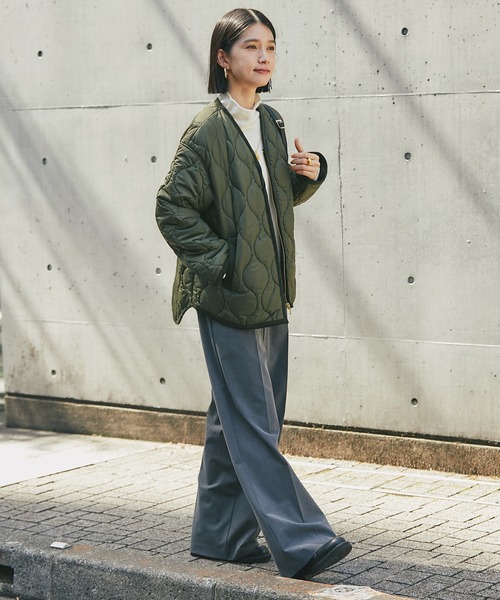 RIVE DROITE（リヴドロワ）の「キルティングミドルコート（ダウン