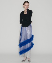 Tulle wrap skirt/チュールラップスカート