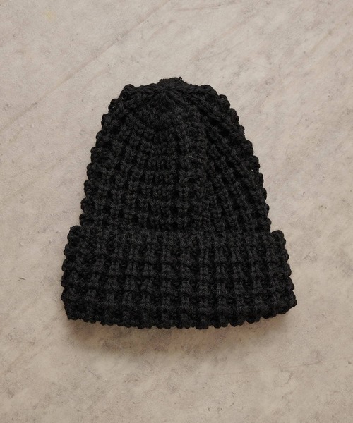 Omekashi（オメカシ）の「HIGHLAND2000 TUCK STITCH BOBCAP（キャップ・レディース・ブラック/ライトグレー・FREE）」の7枚目の写真