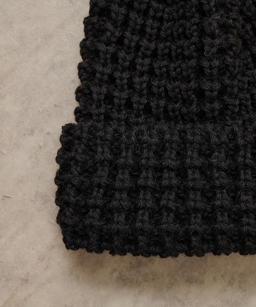 Omekashi（オメカシ）の「HIGHLAND2000 TUCK STITCH BOBCAP（キャップ・レディース・ブラック/ライトグレー・FREE）」の8枚目の写真