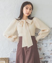 mysty woman | ボウタイキリカエ2wayニット　986379(ニット/セーター)