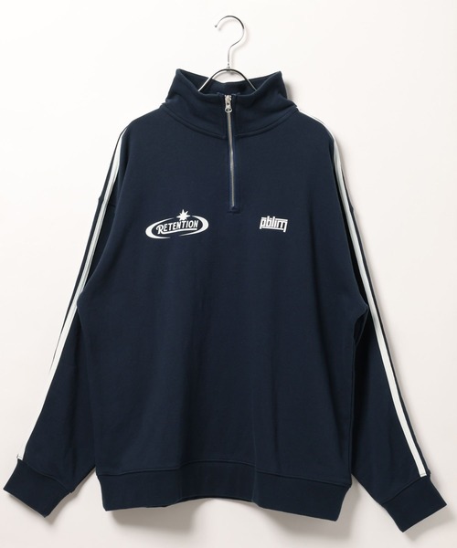 PBLIM（ページボーイリム）の「PBLIM/サイドラインZIPスウェット（スウェット・レディース・ネイビー/杢グレー・MEDIUM/LARGE）」の10枚目の写真