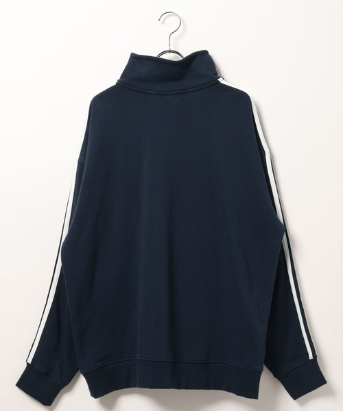 PBLIM（ページボーイリム）の「PBLIM/サイドラインZIPスウェット（スウェット・レディース・ネイビー/杢グレー・MEDIUM/LARGE）」の4枚目の写真