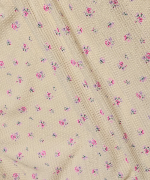 JEMORGAN（ジェーイーモーガン）の「【JEMORGAN / ジェーイーモーガン】ワッフル花柄フルジップパーカー（パーカー・レディース・ブルー系/ピンク系/ラベンダー/パープル系/ピンク系1・FREE）」の10枚目の写真