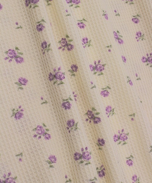 JEMORGAN（ジェーイーモーガン）の「【JEMORGAN / ジェーイーモーガン】ワッフル花柄フルジップパーカー（パーカー・レディース・ブルー系/ピンク系/ラベンダー/パープル系/ピンク系1・FREE）」の19枚目の写真