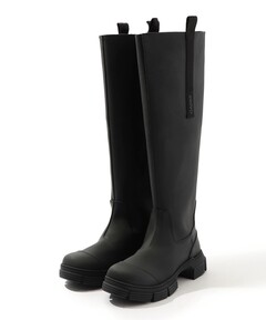 GANNI/ガニー】 Recycled Rubber Country Boots（ブーツ）｜U by
