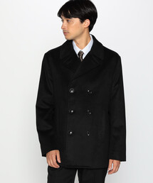 COMME CA ISM | エアリーウール ライト Pコート(ピーコート)