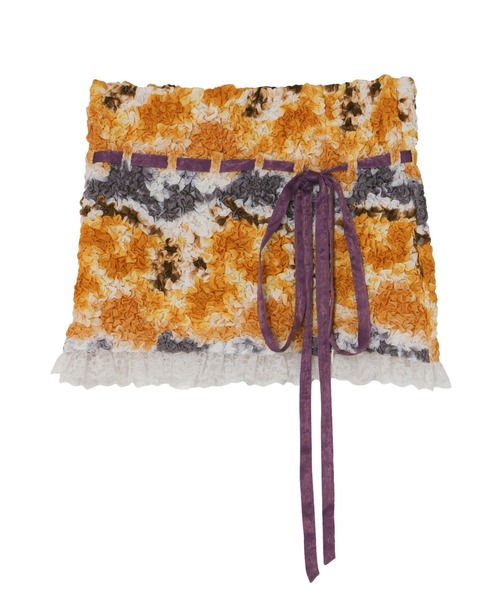 PAMEO POSE（パメオポーズ）の「Saturday Night Skirt Orange