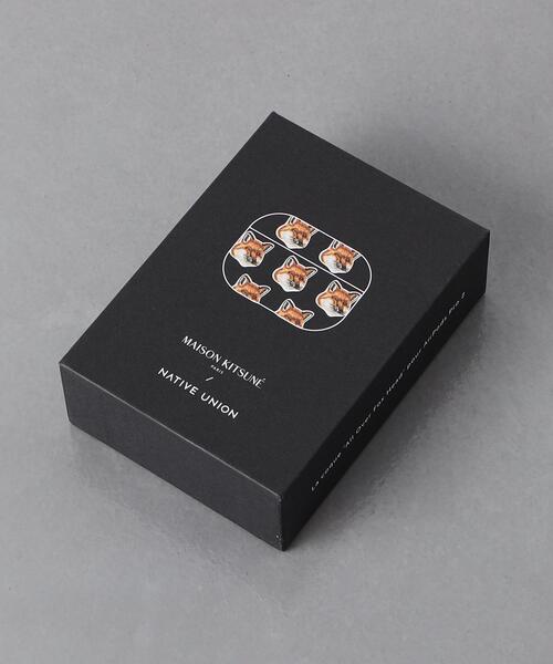 Native Union（ネイティブユニオン）の「＜NATIVE UNION X MAISON KITSUNE＞ALL OVER FOX HEAD CASE AIRPODS PRO2（スマホケース/カバー・レディース・ブラック・FREE）」の9枚目の写真