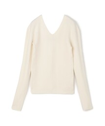 ストレッチラムVネックプルオーバー