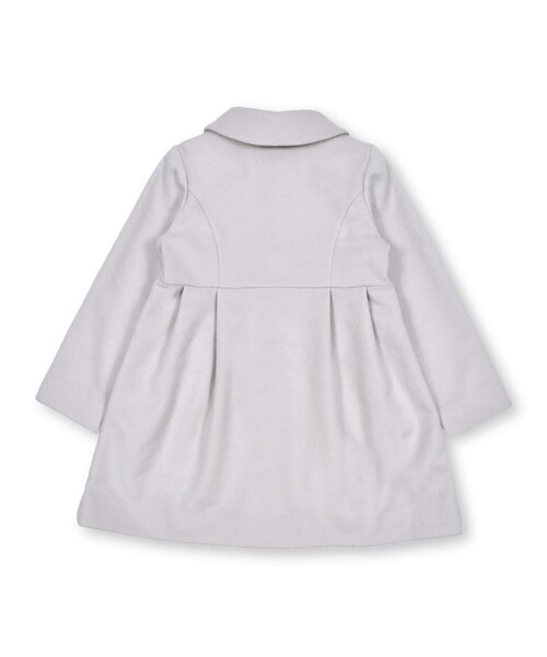 BeBe(ベベ)の「タックフレアラウンドカラーコート(100~150cm)(ステンカラーコート・キッズ・グレー/ネイビー・150cm/140cm/130cm/110cm/120cm)」の7枚目の写真