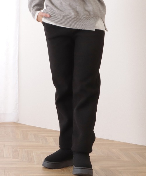 DAYRA(デイラ)の「裏起毛コーデュロイストレートイージーパンツ(その他パンツ・レディース・ダークグレー/ベージュ/ブラック・M/XL)」の1枚目の写真