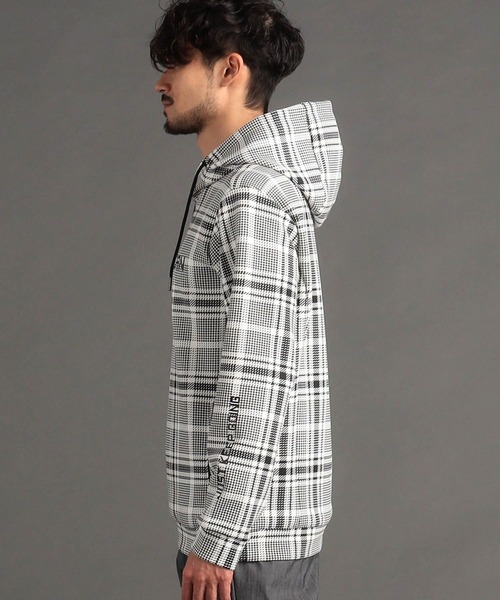 【セール】【NICOLE SPORTS】ロゴプリントパーカー（パーカー）｜NICOLE CLUB FOR MEN（ニコルクラブフォーメン）